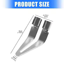 1/3/5pcs Plastic Welder Smooth Tip Head for Soldering Repair Iron Triangle Point