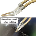 1/3/5pcs Plastic Welder Smooth Tip Head for Soldering Repair Iron Triangle Point